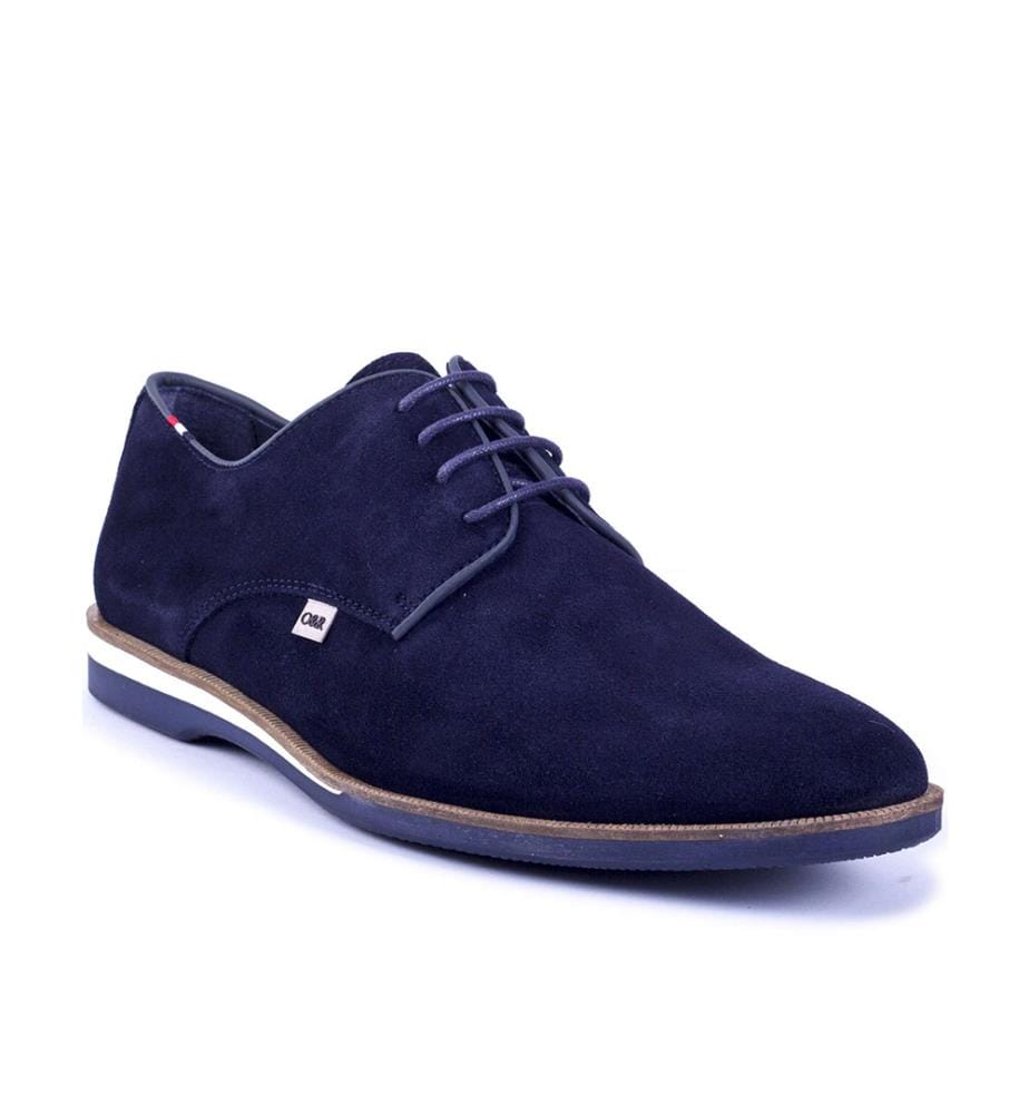 Derbies en daim - Bleu