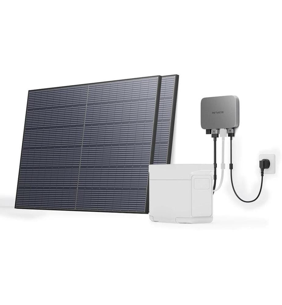 ECOFLOW - PowerStream Centrale Balcon Set