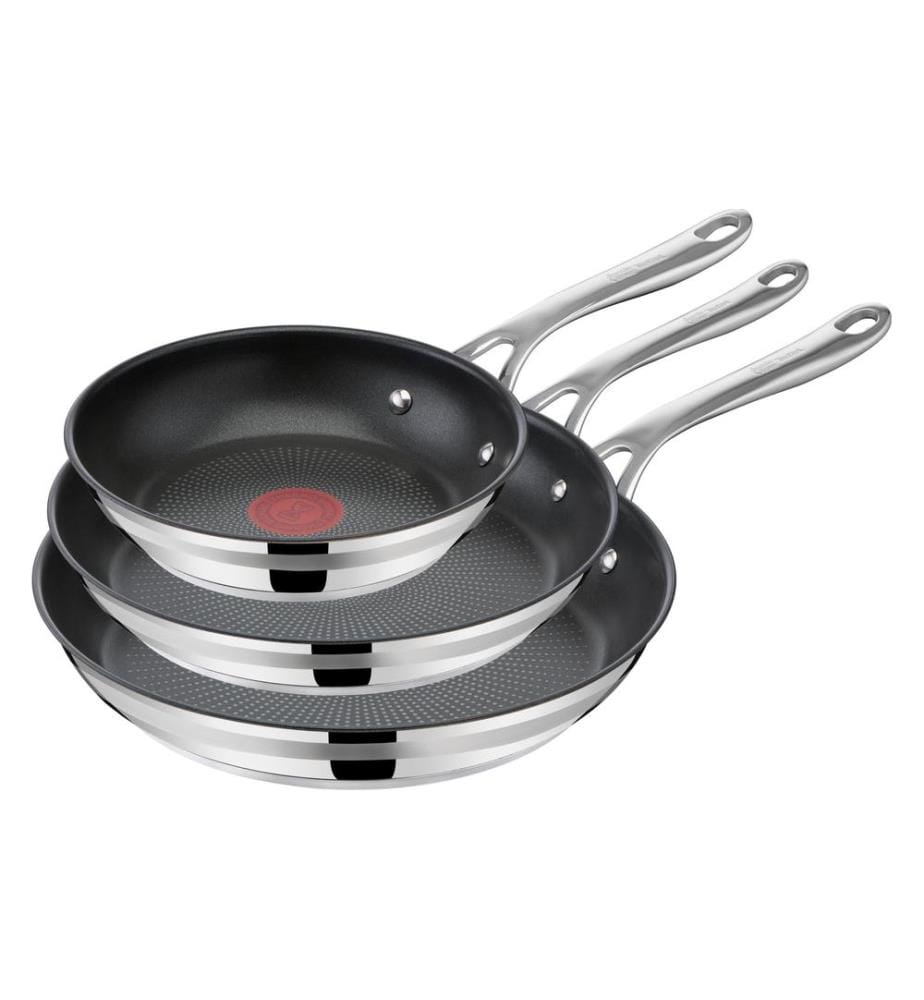 TEFAL - Set de poêle Jamie Oliver Cook Smart 3 pièces