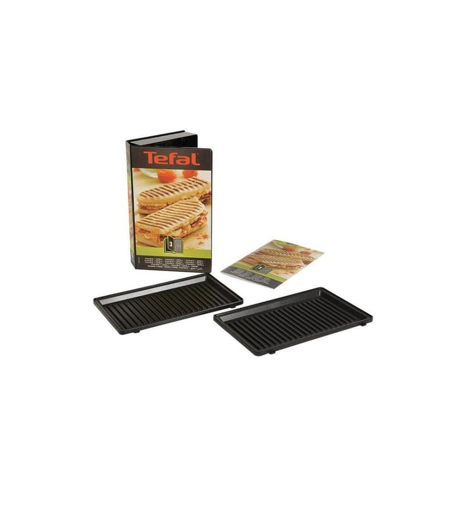 TEFAL - Ensemble de plaques Collection de snacks Panini