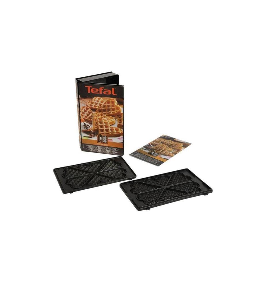 TEFAL - Ensemble de plaques Collection de snacks plaquettes de cœur