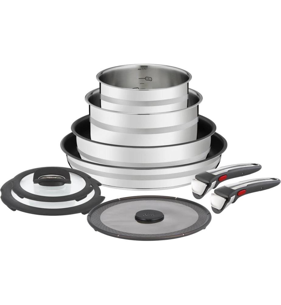 TEFAL - Set de poêle Jamie Oliver Ingenio 9 pièces