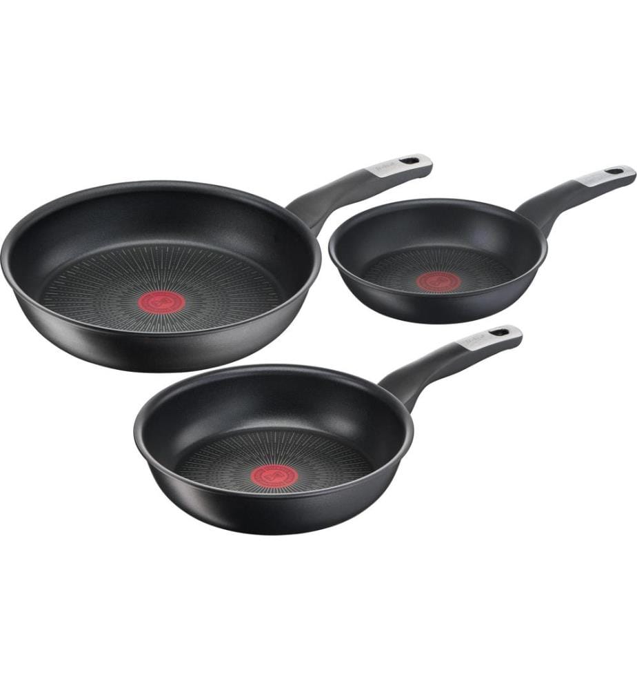TEFAL - Set de poêle Unlimited 3 pièces 20 cm/24 cm/28 cm