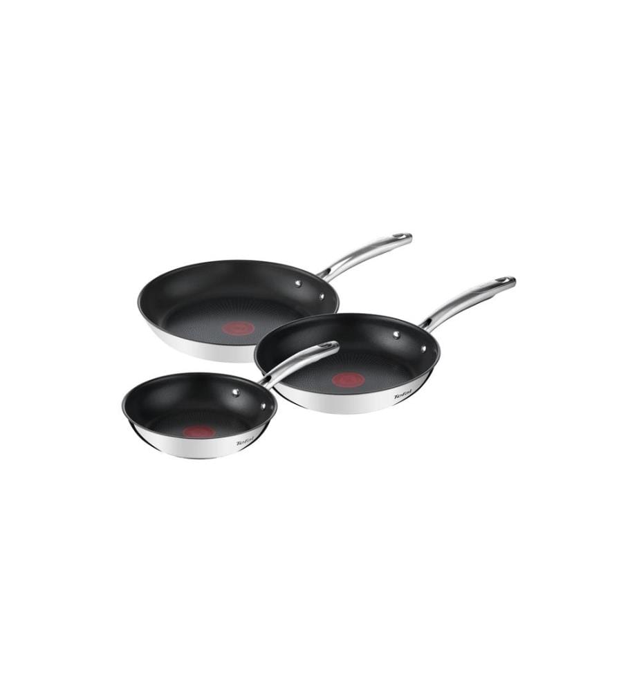 TEFAL - Duetto+ Set de casseroles 3 pièces 20 cm/24 cm/28 cm