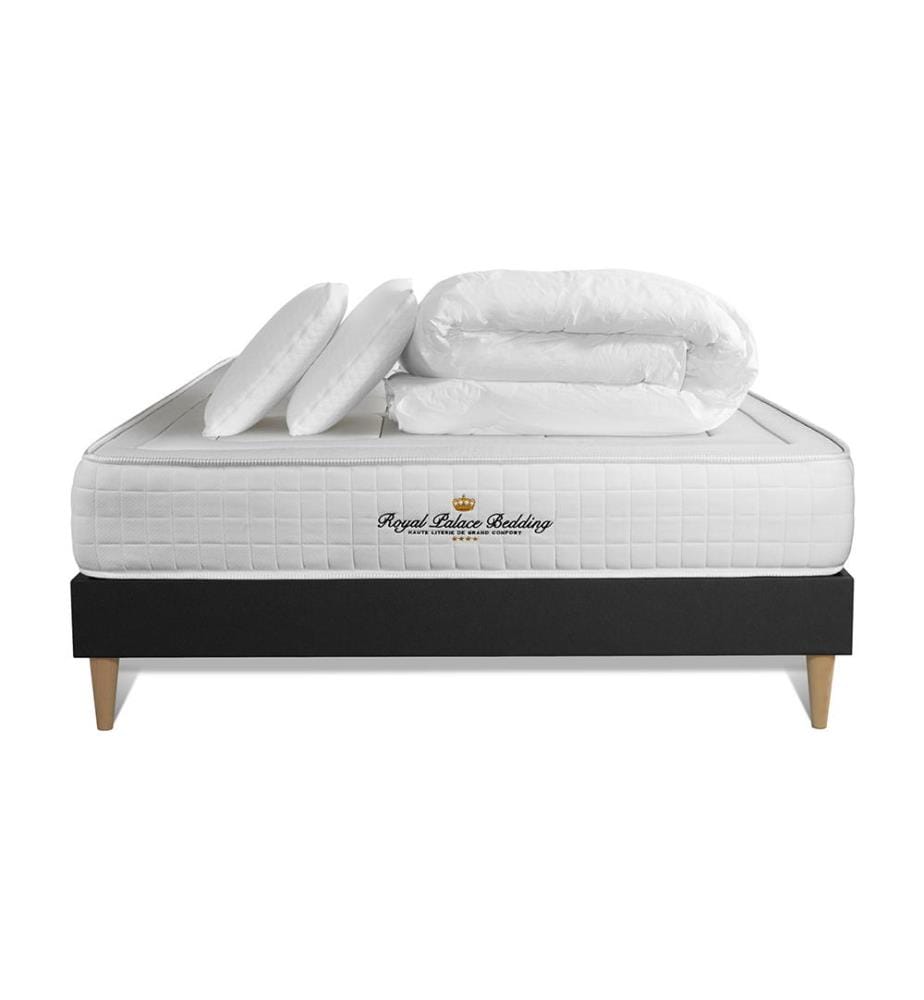 Ensembles Matelas, Sommier, Duvets et Oreillers Balmoral - 140 x 200 cm