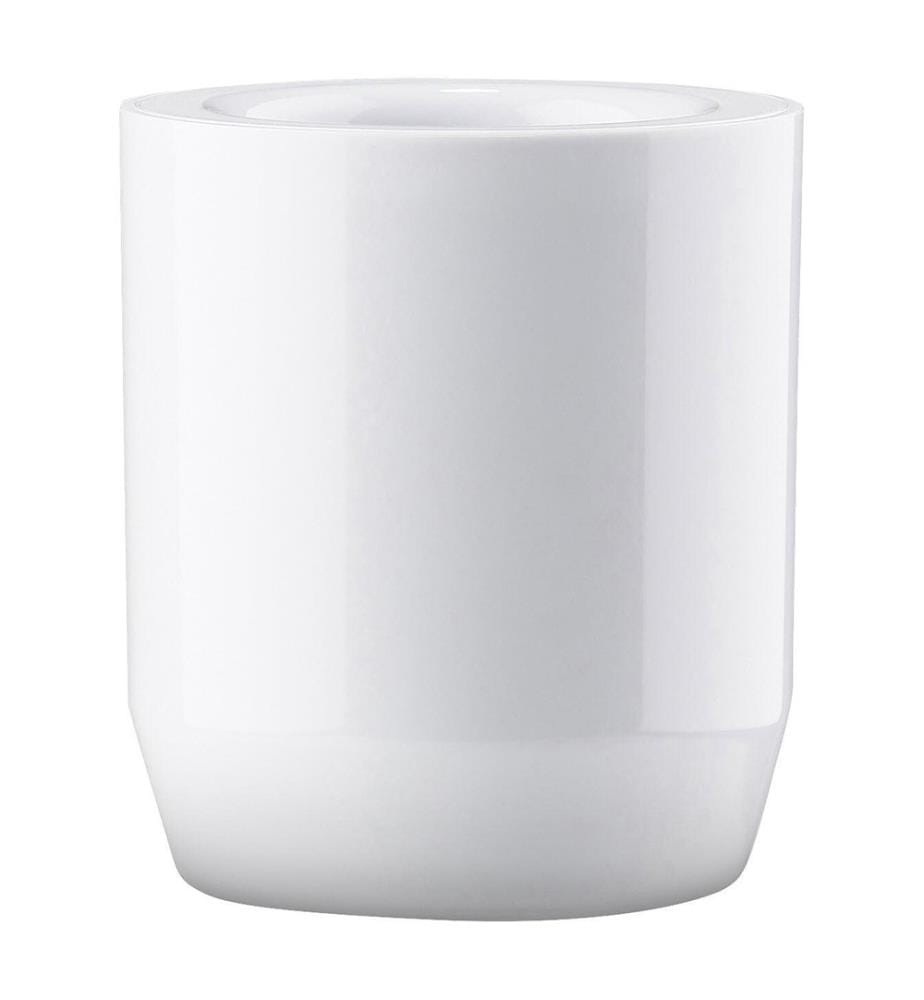 Gobelet pour le brossage de dents Suii Ø 7.8 cm - Blanc