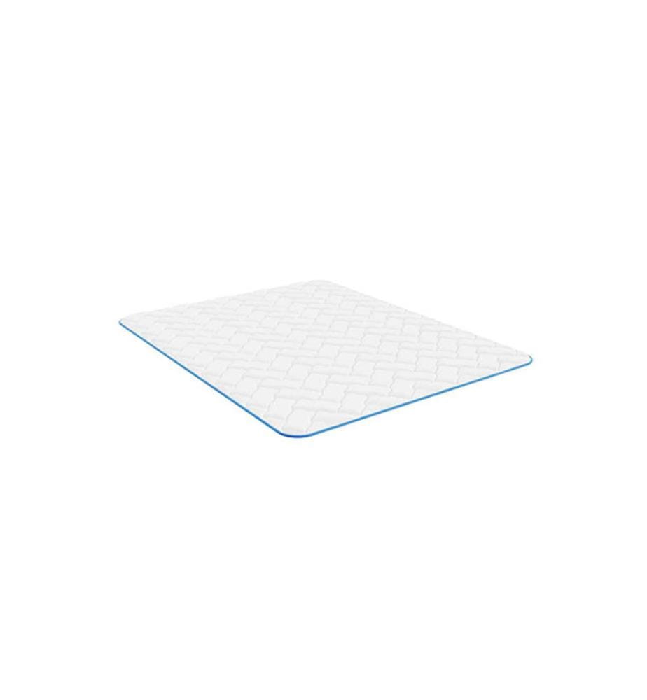 Surmatelas 2-en-1 Côté Fresh Été & Côté Mousse à Mémoire de Forme 90 x 200 cm