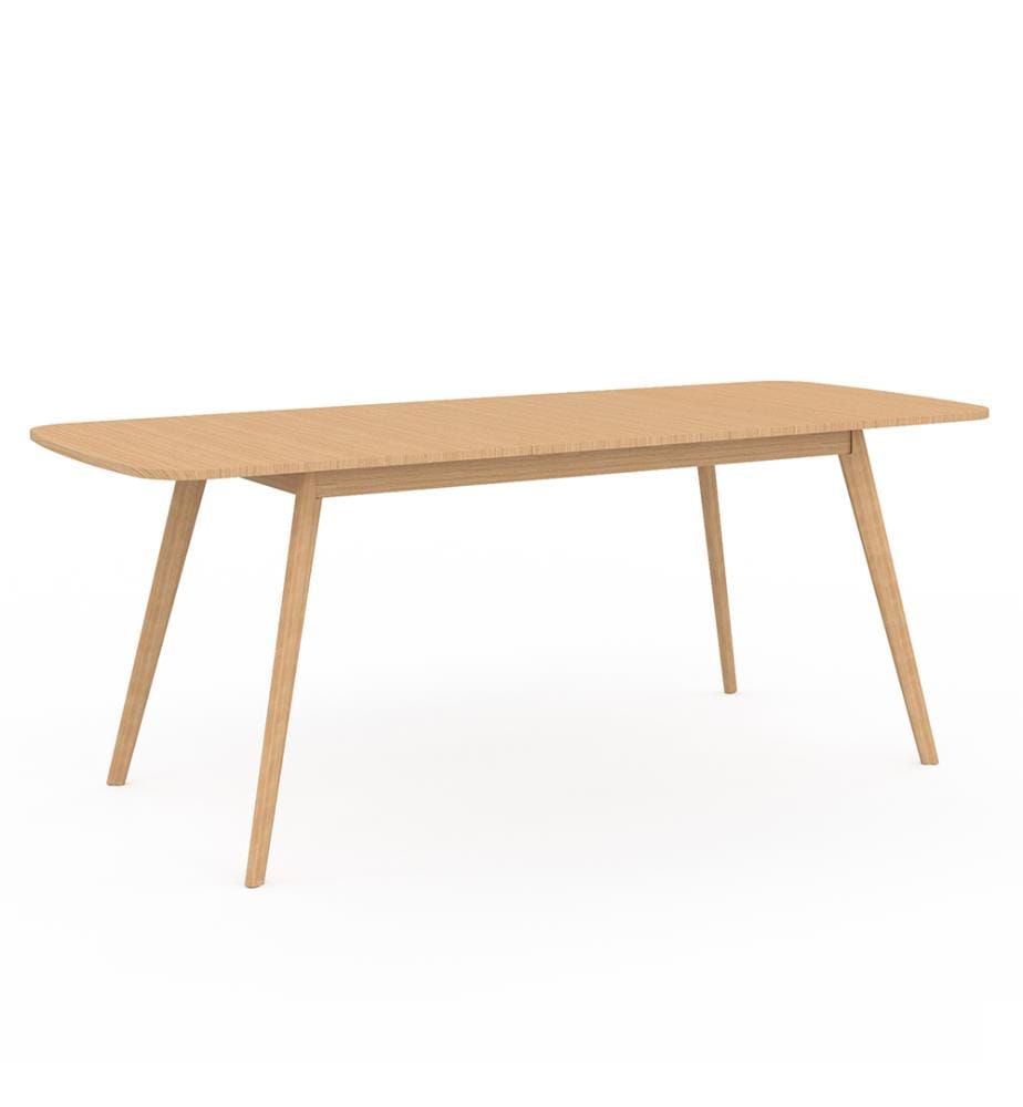 Table repas extensible Venezia 160-200cm - Brun