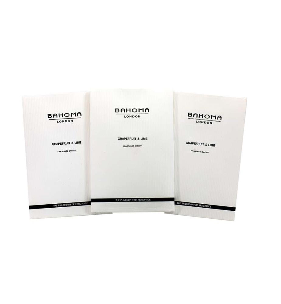 105g - Lot de 3 Sachets Parfumés Essentials, Pamplemousse & Citron Vert