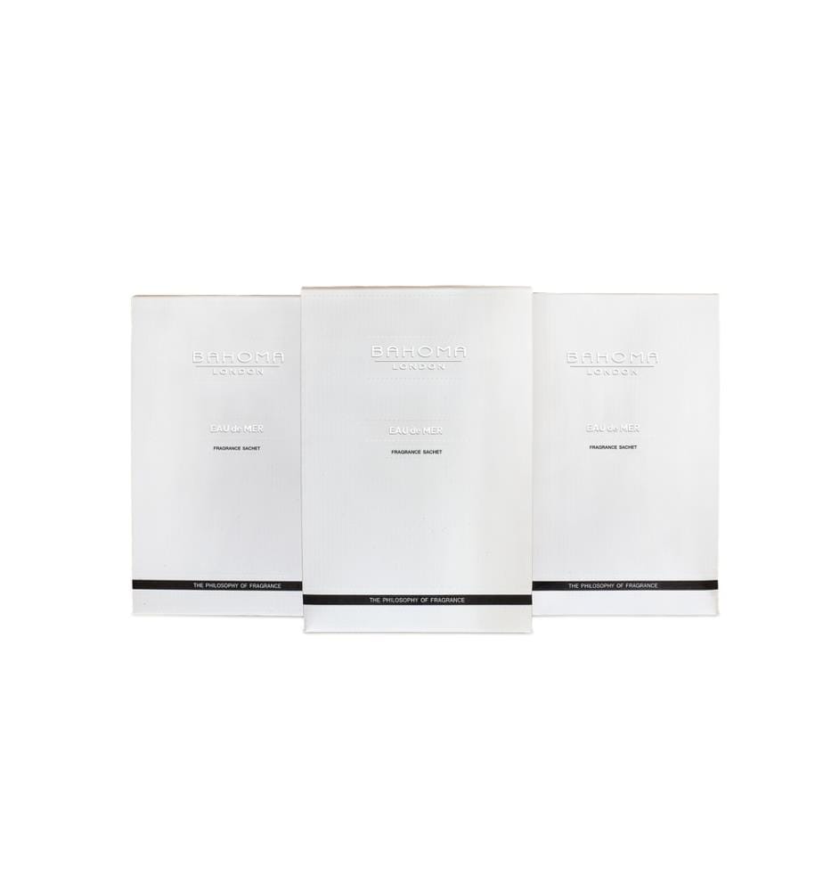 105g - Lot de 3 Sachets Parfumés Essentials, Eau de Mer