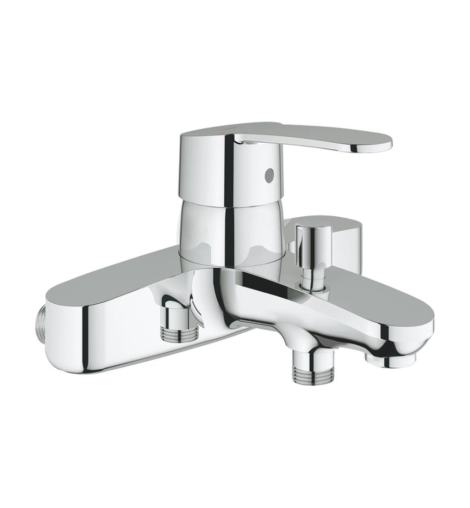 Eurostyle Cosmopolitan : Mitigeur monocommande 3/4" pour baignoire - Argenté