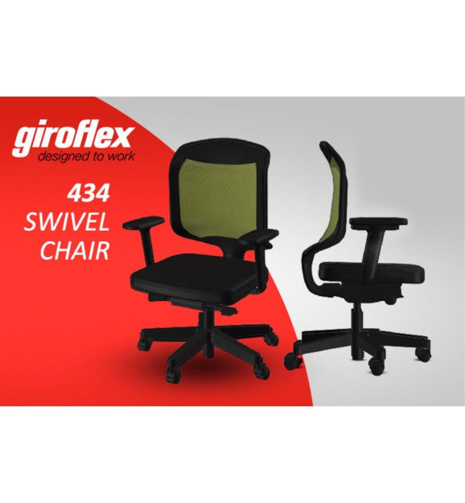 Chaise Pivotante - 2 Go 434 - Vert