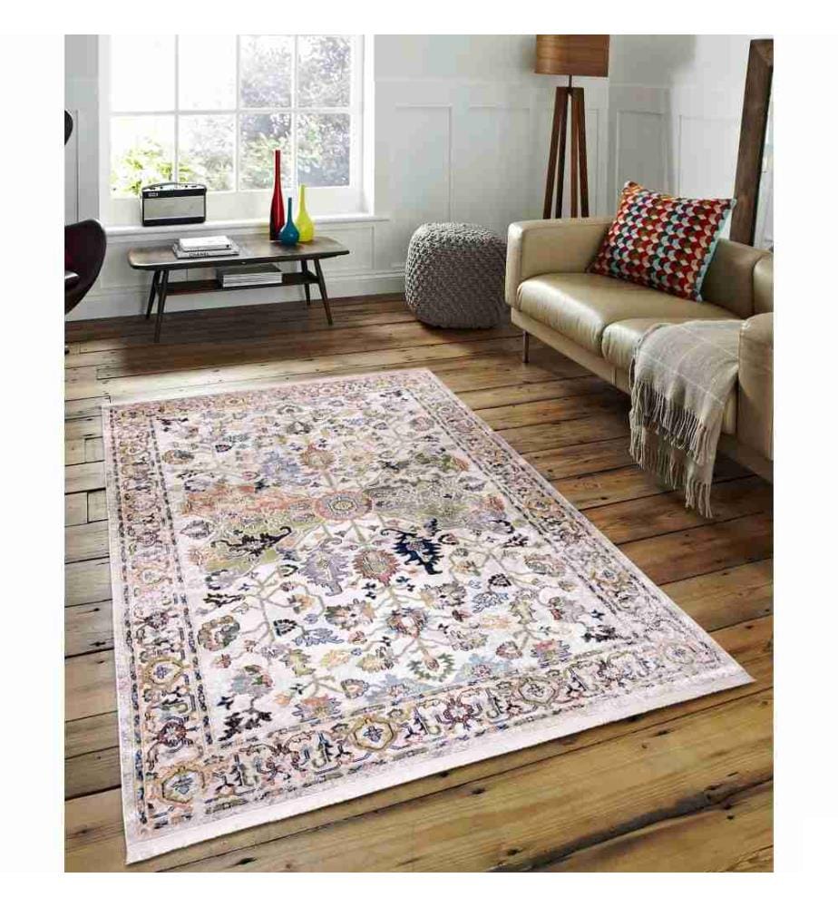 Tapis, 160 x 230, , multicolore, tissu velours, hauteur des poils 8 mm