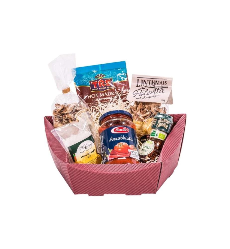 Corbeille cadeau Royal pentagonale 1 pièce, Brun