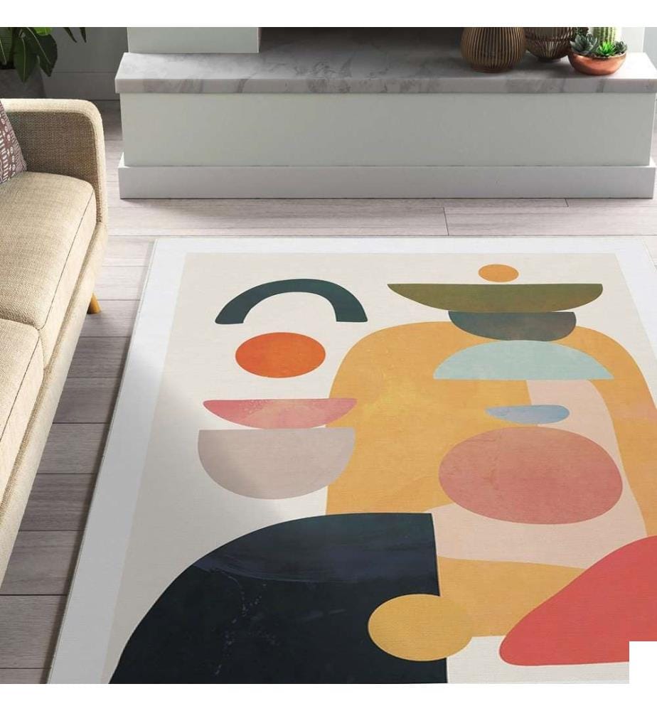 Tapis, Multicolore, 70% Coton - 30% Polyester, 180 x 280 cm