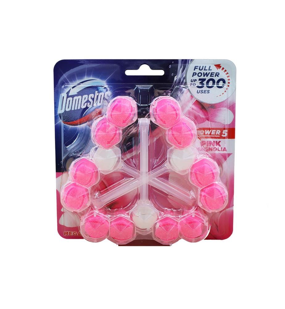 Nettoyant pour WC Mégapack Pierre WC Power 5 Magnolia 3 x 55g