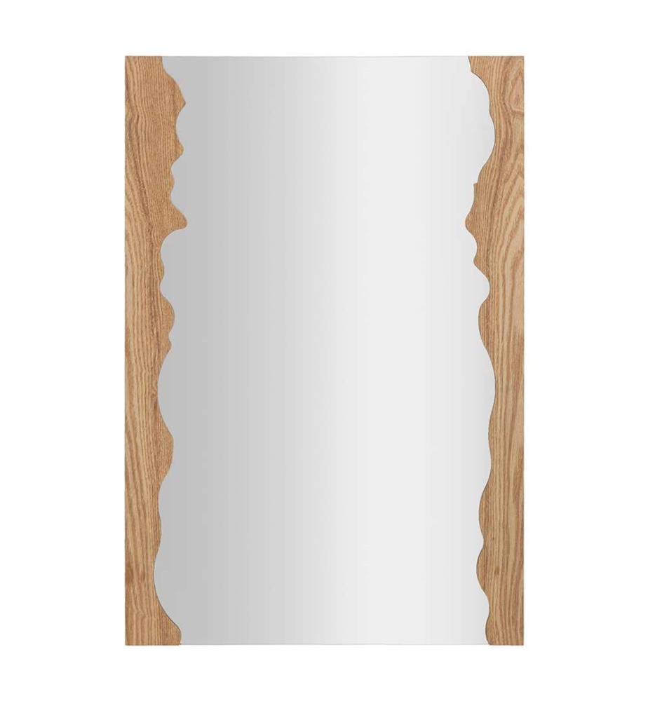 Miroir Mural Forme 60 x 1,5 x 90 cm - Naturel