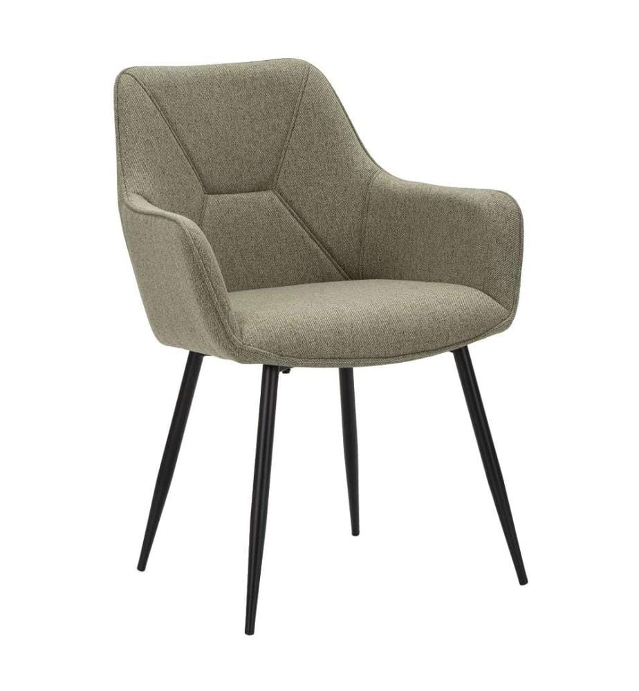 Lot de 2 Chaises Vicenza Vert jeu de 58 x 63 x 85,5\\N