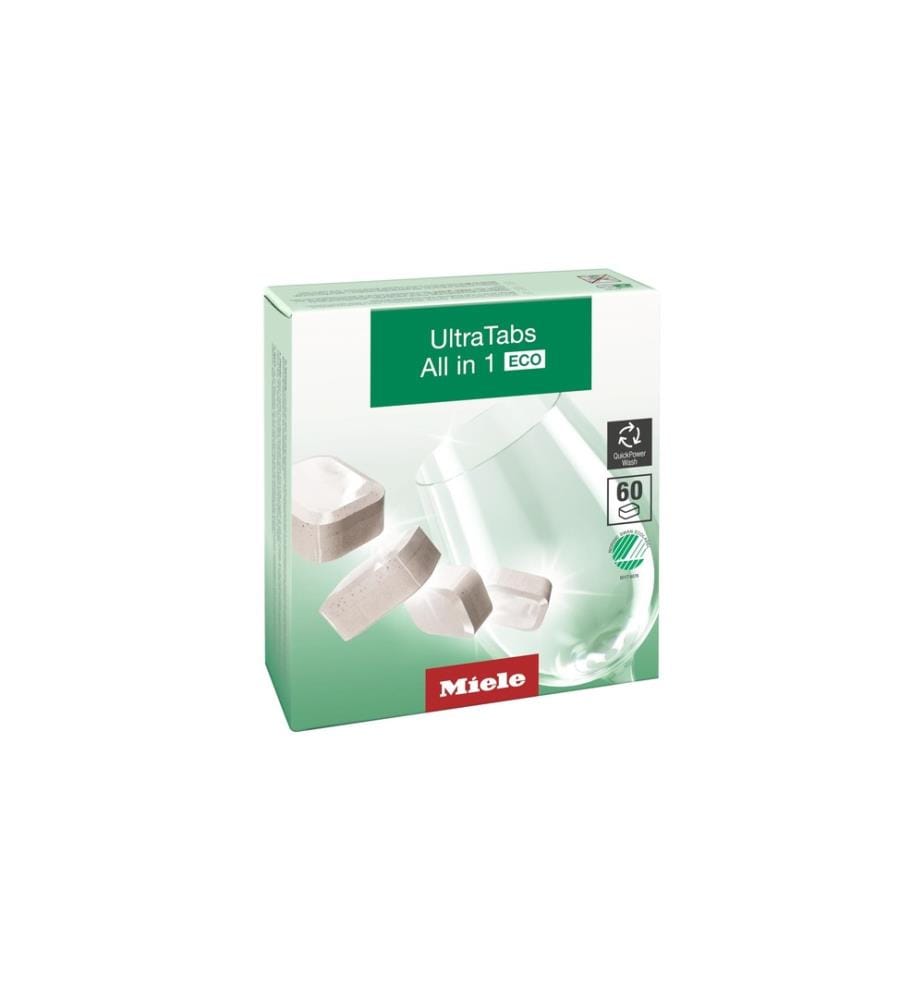 MIELE - Tablettes pour lave-vaisselle UltraTabs All in 1 ECO 60 pièces