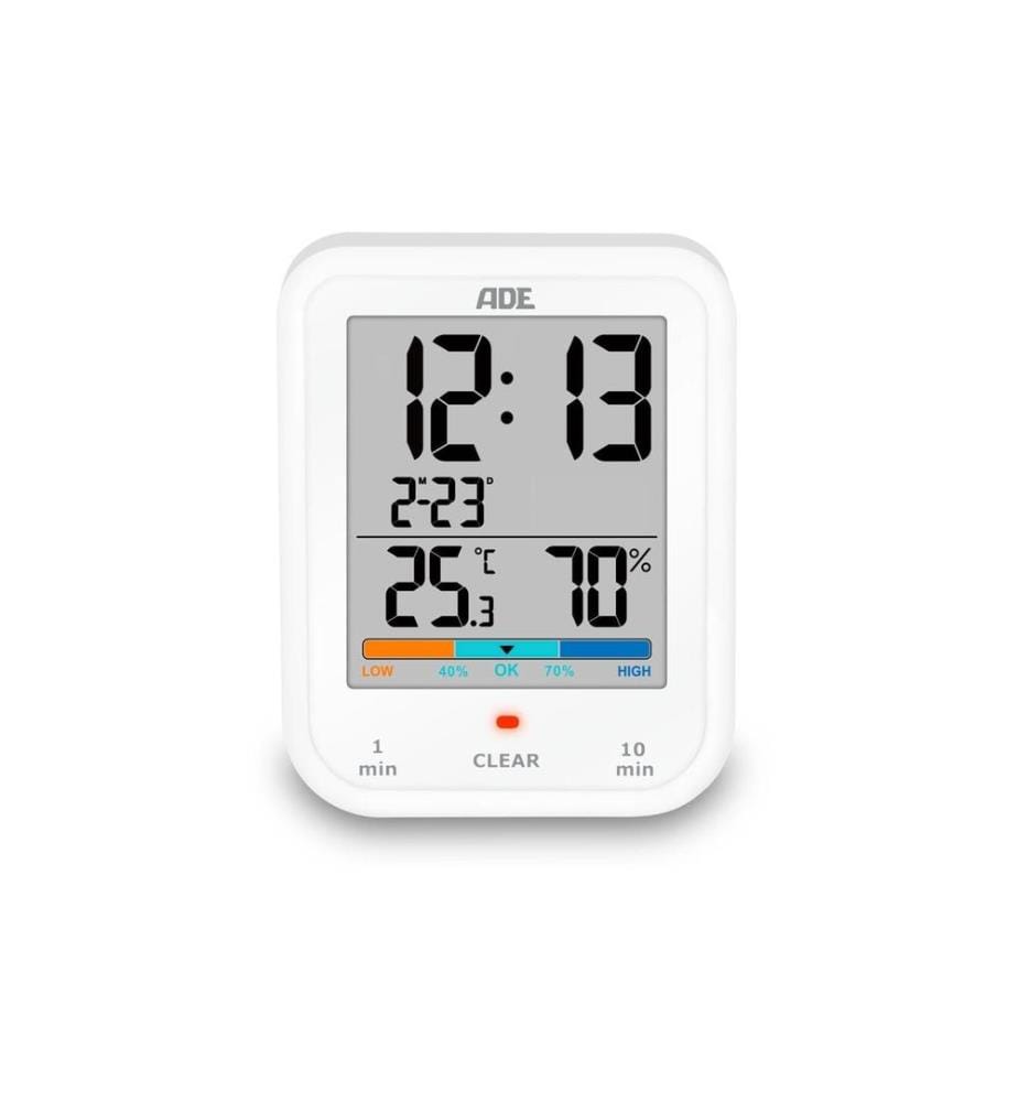 ADE - Station météo Thermo-hygromètre Blanc