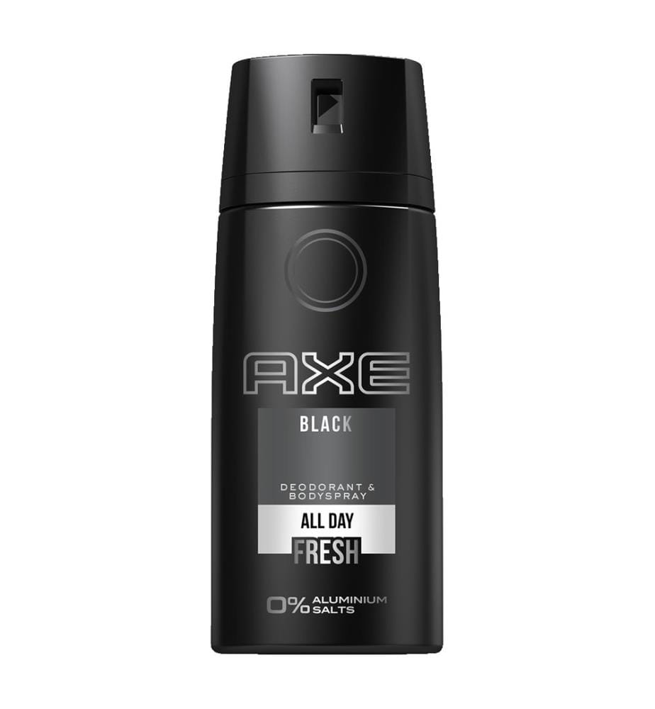 Lot de 6 Sprays pour le corps Black Sans Aluminium - 150 ml