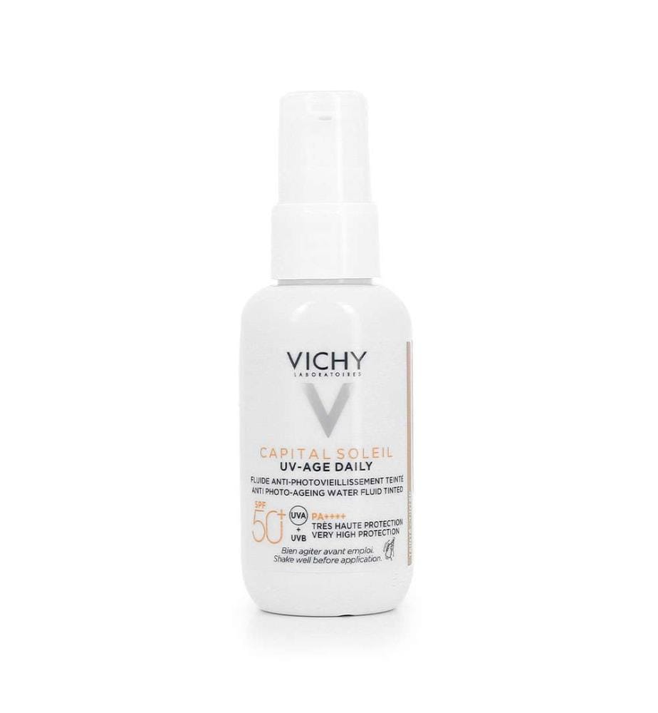 Fluide Solaire Teinté Capital Soleil UV-Age Daily - 40 ml