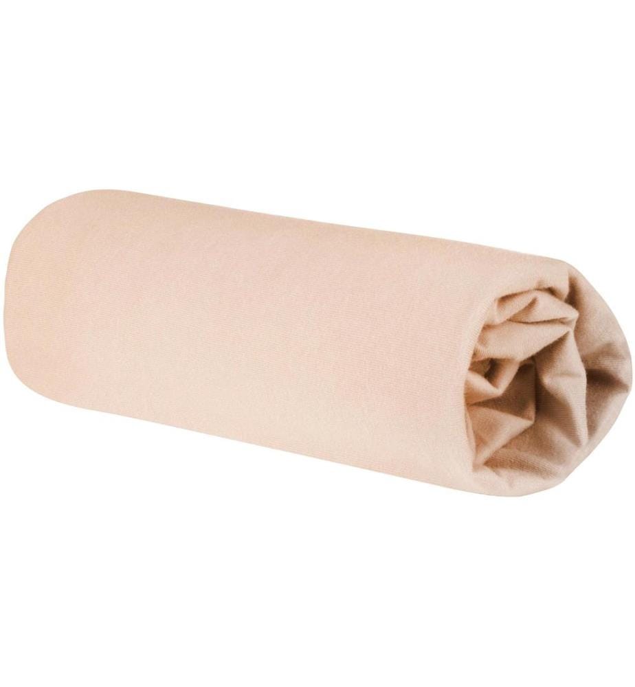 ROBA - Drap de lin Jersey f. Berceau 90 x 45 cm, Beige