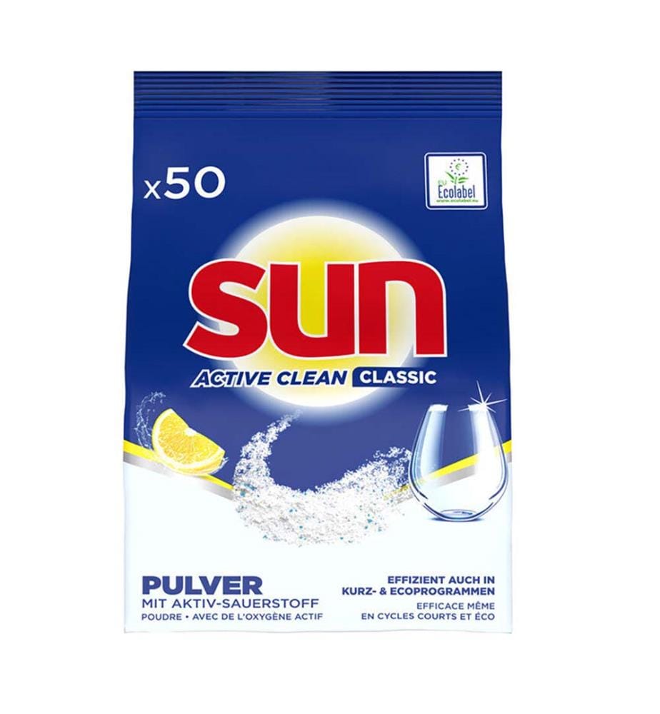 10x Liquide Vaisselle Classic en poudre Lemon - 950 g