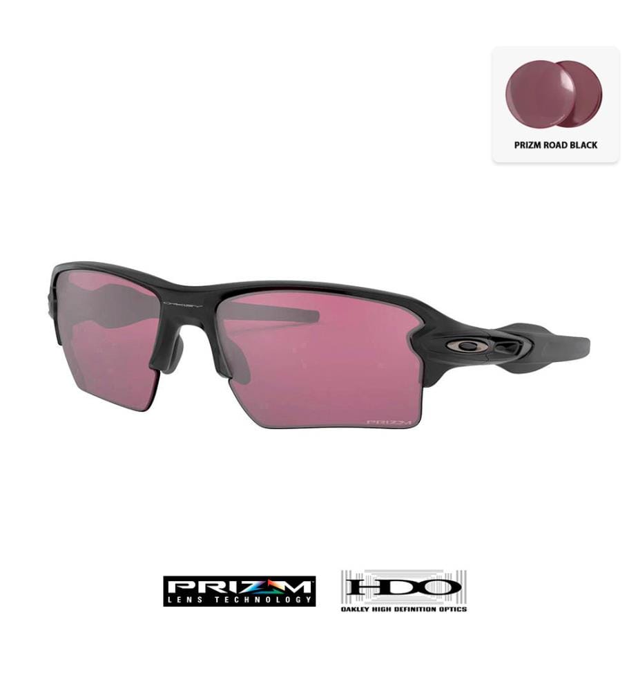 Lunettes de Soleil Flak 2.0 XL - Verres Prizm Road Black - Monture Matte Black