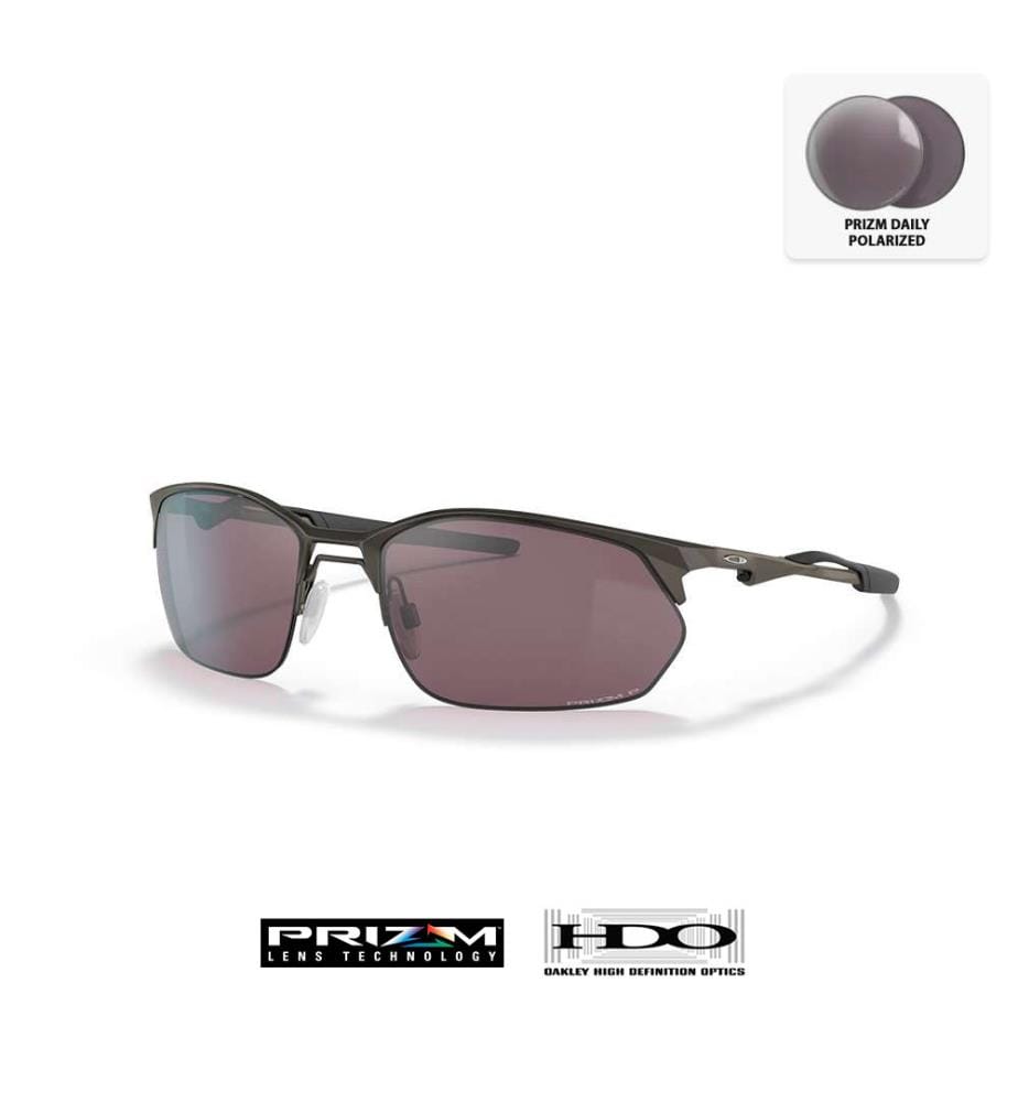 Lunettes de Soleil Wire Tap 2.0 - Verres Prizm Daily Polarisés - Monture Pewter