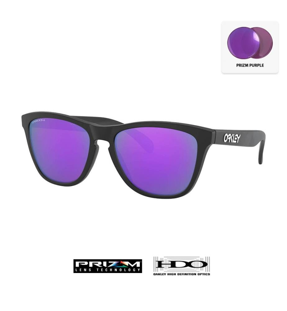 Lunettes de Soleil Frogskins - Verres Prizm Violet - Monture Noir