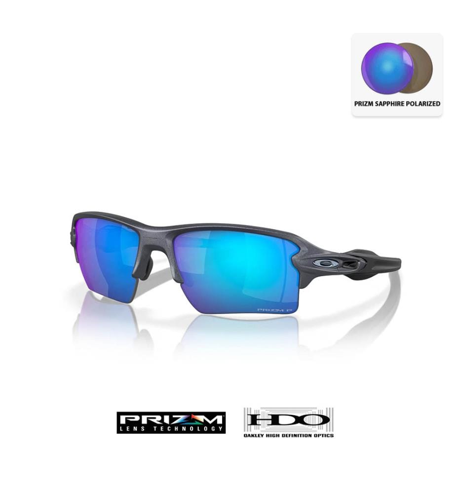 Lunettes de Soleil Flak® 2.0 XL Re-Discover Collection - Verres Prizm Sapphire Polarized - Monture Blue Steel