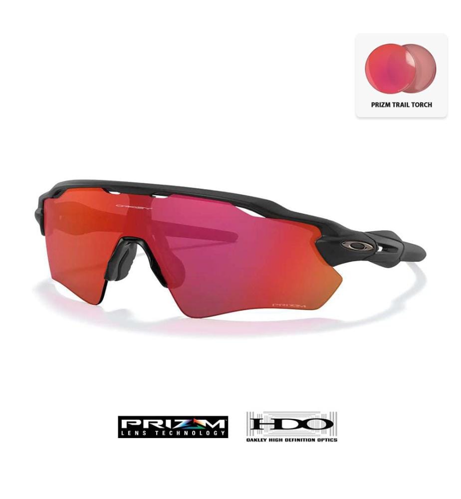 Lunettes de Soleil Radar EV Path - Verres Prizm Trail Torch - Monture Noir