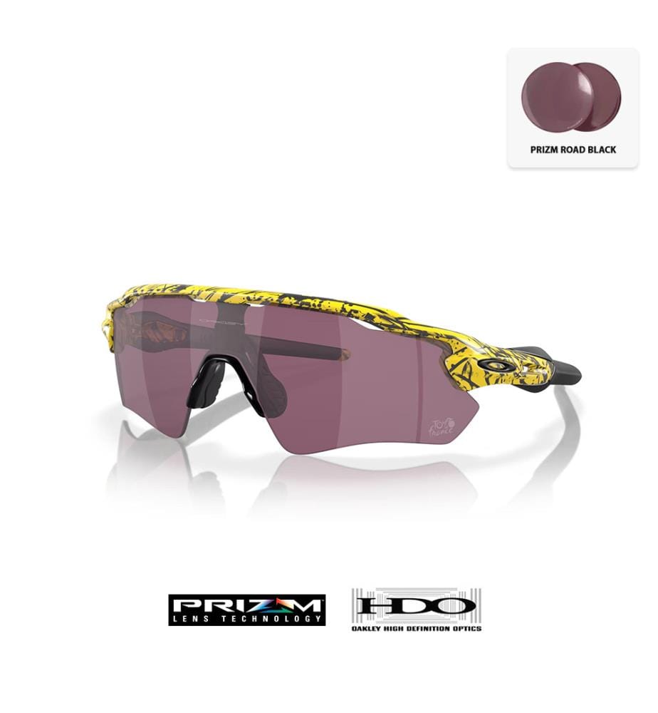 Lunettes de Soleil Radar EV Path - Verres Prizm Road Black - Monture Tdf Splatter