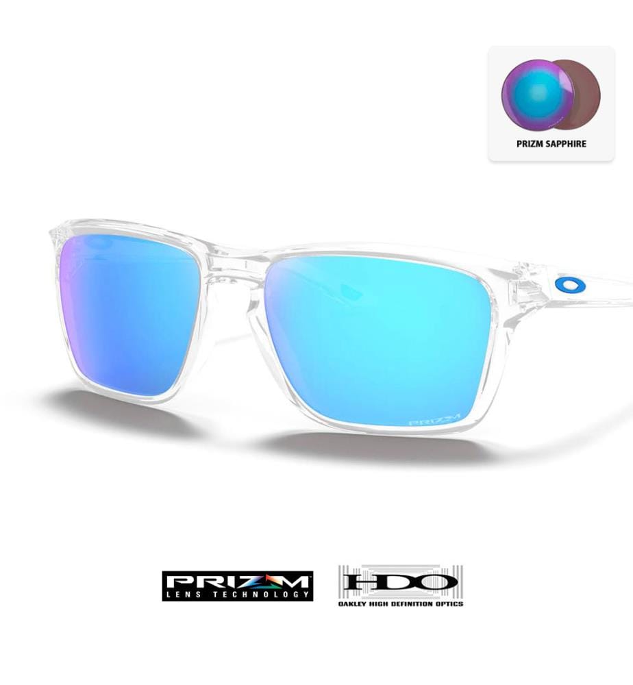 Lunettes de Soleil Sylas - Verres Prizm Sapphire - Monture Polished Clear