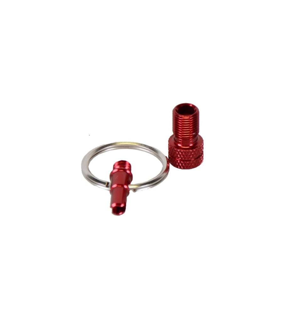 byschulz - Adaptateur de soupape Mini Tool Rouge