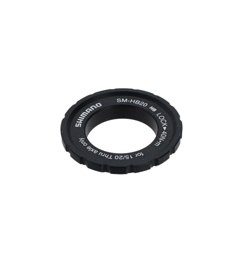 SHIMANO - Anneau de verrouillage SM-HB20 15/20 mm, axe enfichable