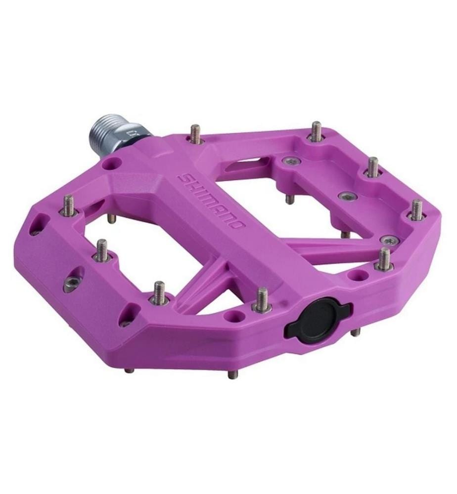 SHIMANO - Pédales plateforme PD-GR400 plat , Violet