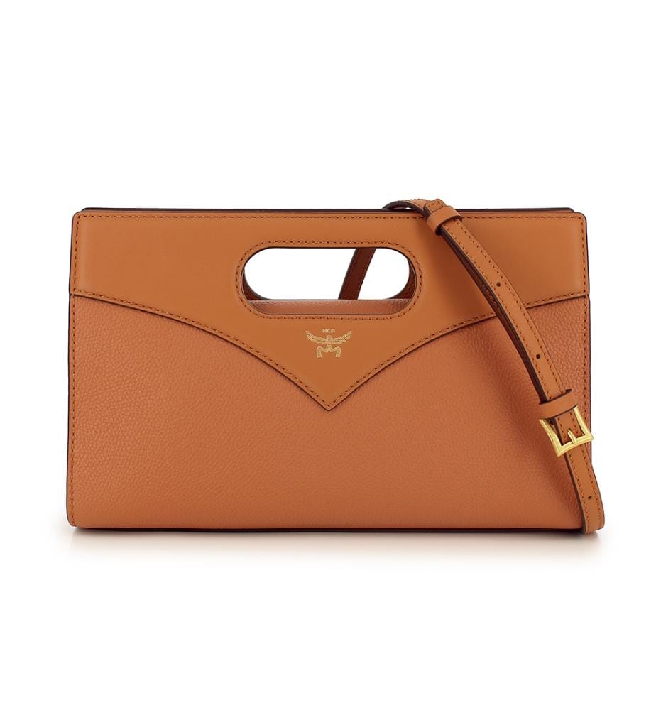 Sac Bandoulière Small Diamond - Brun