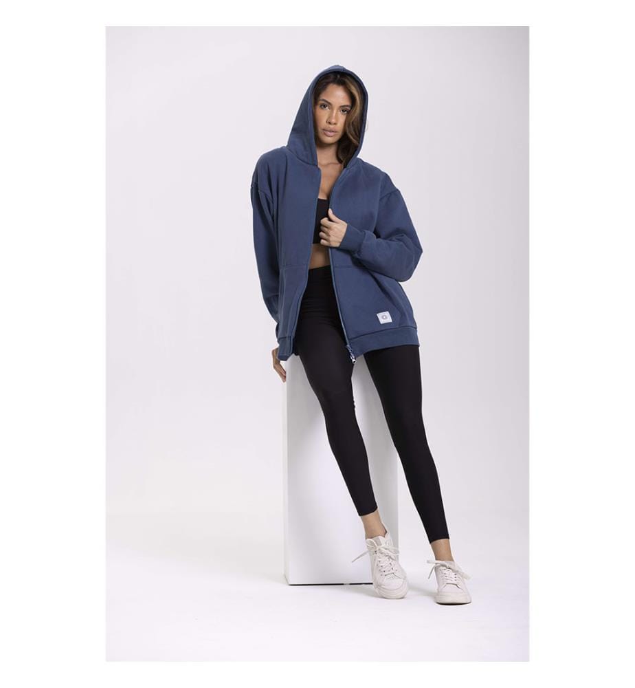 Hoodie Flow - Bleu
