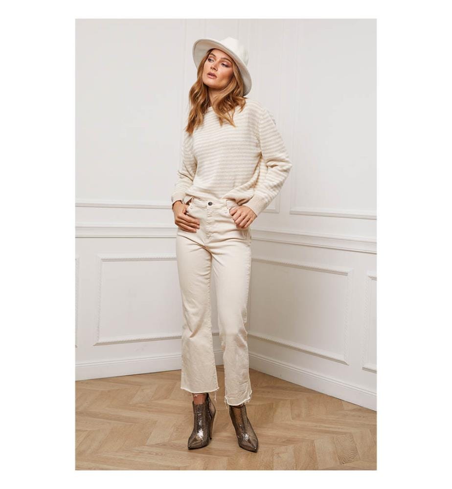 Pull Astrobal - Beige et Ecru
