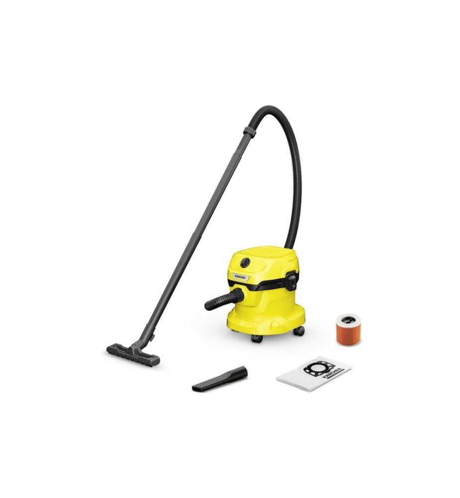 KÄRCHER - Aspirateur à déchets humides et secs WD 2 Plus V-12/4/18/C 1000 W
