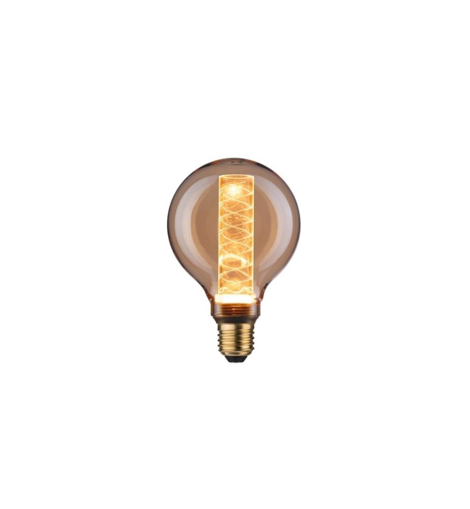 PAULMANN - Lampe Vintage Globe 4 W (21 W) E27 Motif en spirale