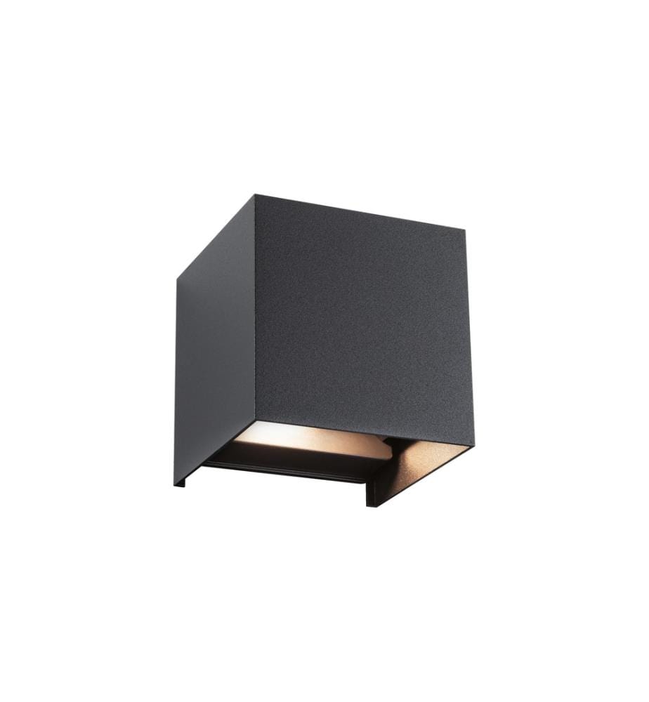 PAULMANN - Applique murale plein air LED House Cybo, 2x2.5W, RGBW, anthracite