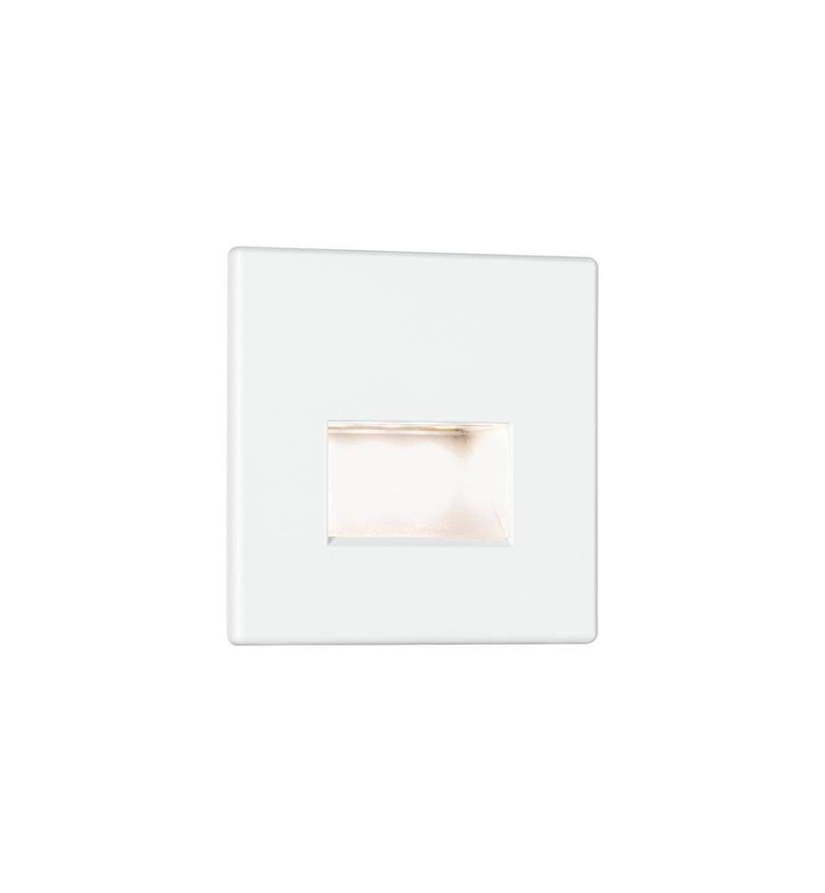 PAULMANN - Applique murale encastrée LED Edge Quadro, 1.2W, 2700K, blanc