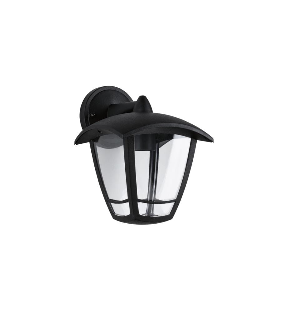 PAULMANN - Lampe murale Classic Curved clair noir, carré