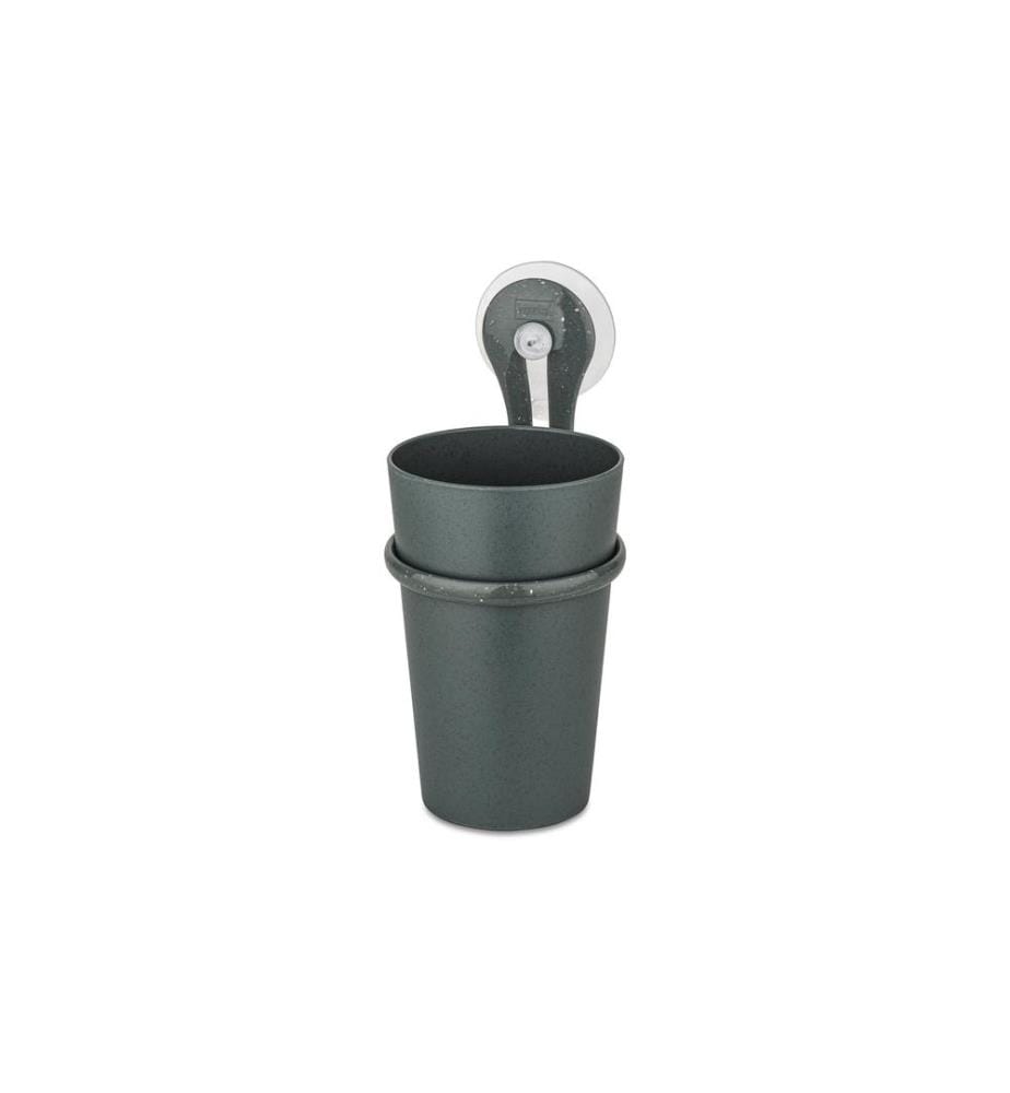 KOZIOL - Gobelet pour le brossage de dents Loop 300 ml, Gris