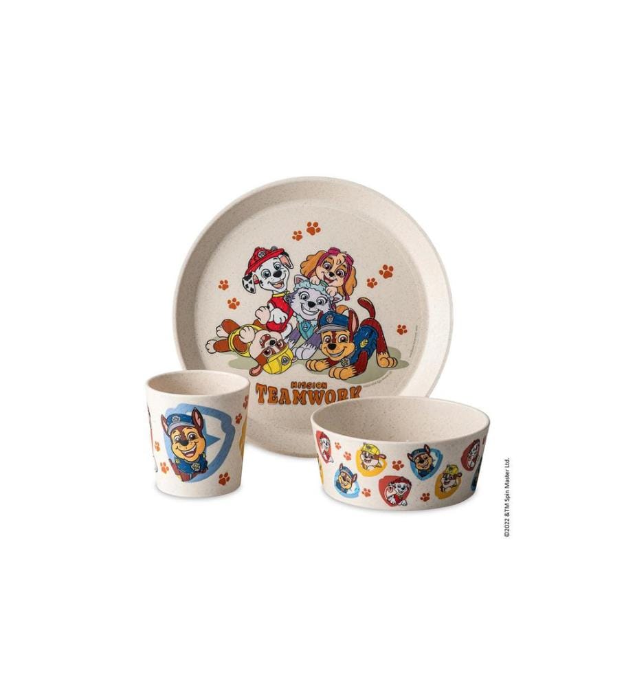 KOZIOL - Service de table pour enfants CONNECT PAW PATROL moon