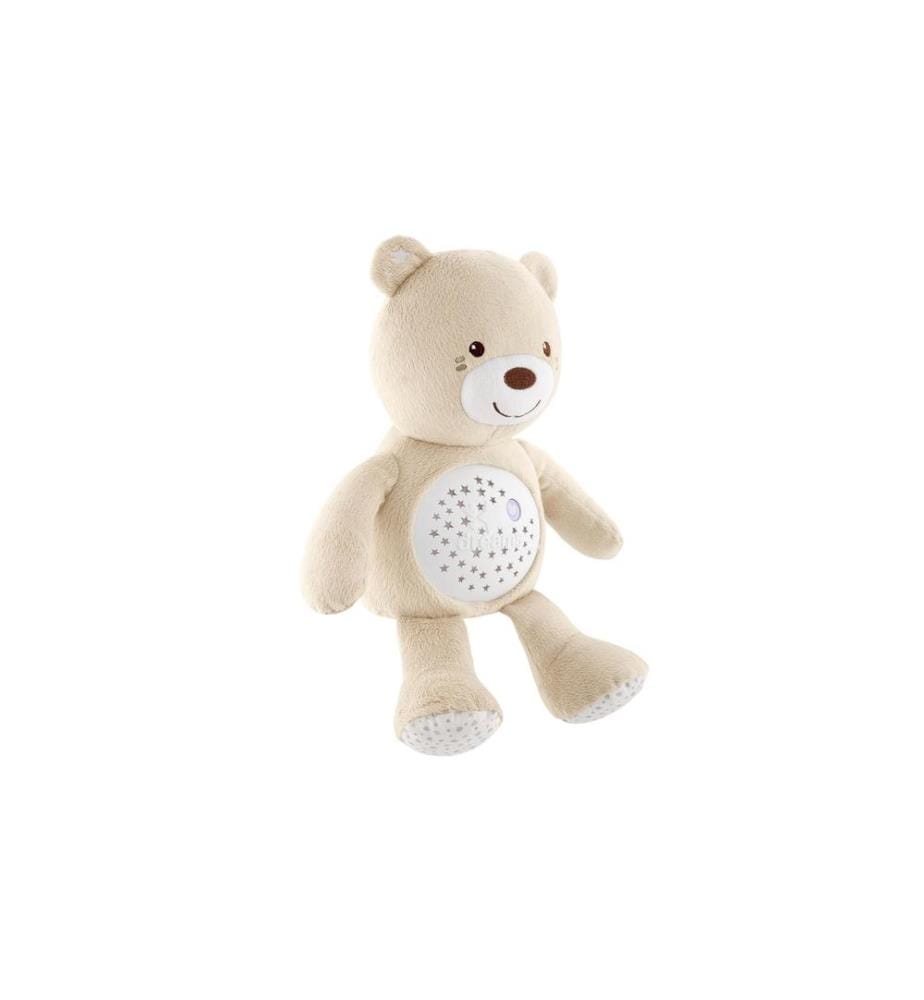 CHICCO - Projecteur Ours en peluche avec projections lumineuses et musique