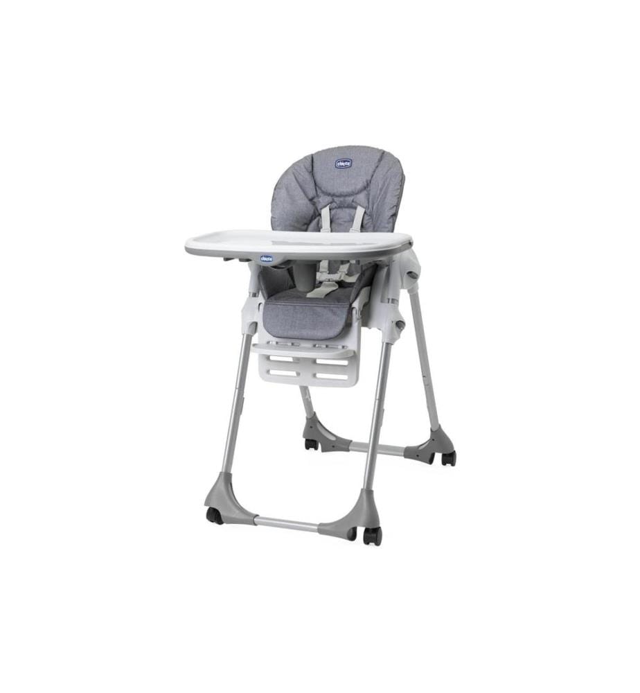 CHICCO - Chaise haute Polly Easy Grey Melange